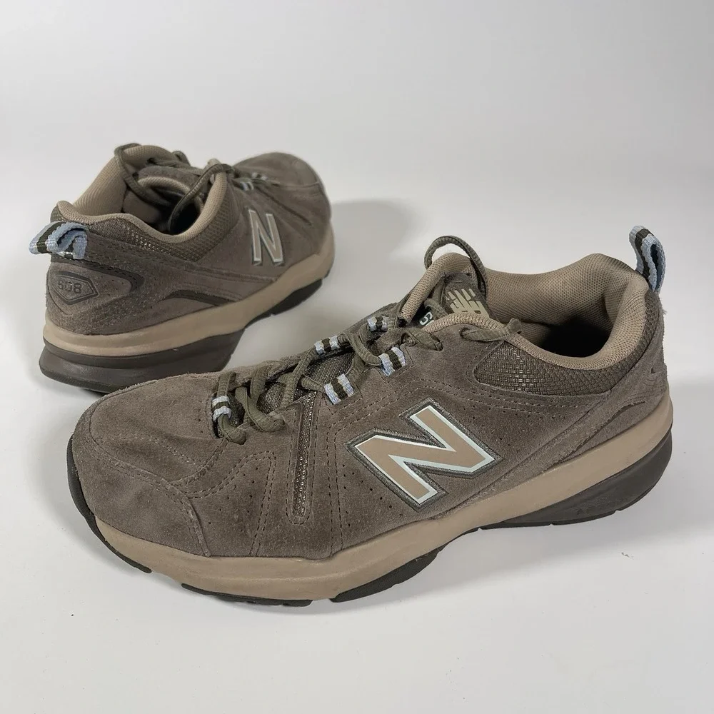 New Balance 608 WX608UB5 Women's Cross Trainer Shoes Brown Suede Size 8